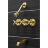 image:imageKingston Brass KB230AX Victorian Tub and Shower Faucet Matte Black 72 x 8 x 738Brushed Brass
