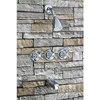 image:imageKingston Brass KB230AX Victorian Tub and Shower Faucet Matte Black 72 x 8 x 738Polished Chrome