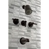 image:imageKingston Brass KBX8136NDL NuvoFusion Tub and Shower Faucet Polished Nickel 713 x 1288 x 513Oil Rubbed Bronze
