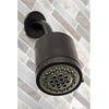 image:imageKingston Brass KBX8141DL Concord DoubleHandle Tub and Shower Faucet in Polished ChromeBrushed Nickel