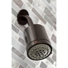 image:imageKingston Brass KBX8141DL Concord DoubleHandle Tub and Shower Faucet in Polished ChromeOil Rubbed Bronze