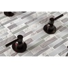 image:imageKingston Brass KBX8141DL Concord DoubleHandle Tub and Shower Faucet in Polished ChromeOil Rubbed Bronze