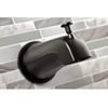 image:imageKingston Brass KBX8141DL Concord DoubleHandle Tub and Shower Faucet in Polished ChromePolished Nickel