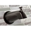 image:imageKingston Brass KBX8141DL Concord DoubleHandle Tub and Shower Faucet in Polished ChromePolished Nickel