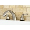 image:imageKingston Brass KC361 Magellan Roman Tub Faucet Polished ChromeBrushed Nickel