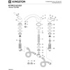 image:imageKingston Brass KC361 Magellan Roman Tub Faucet Polished ChromeBrushed Nickel