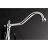 image:imageKingston Brass KS1020PL Heritage Wall Mount Roman Tub Faucet Matte BlackPolished Chrome