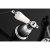 image:imageKingston Brass KS1020PL Heritage Wall Mount Roman Tub Faucet Matte BlackPolished Chrome