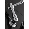 image:imageKingston Brass KS1020PL Heritage Wall Mount Roman Tub Faucet Matte BlackPolished Chrome
