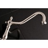 image:imageKingston Brass KS1020PL Heritage Wall Mount Roman Tub Faucet Matte BlackPolished Nickel