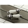 image:imageKingston Brass KS1020PL Heritage Wall Mount Roman Tub Faucet Matte BlackPolished Nickel