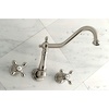 image:imageKingston Brass KS1021AX Heritage Roman Tub Faucet Polished Chrome 13 x 1163 x 794Brushed Nickel