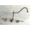 image:imageKingston Brass KS1027AL Wall Mount Tub Filler Brushed Brass 13 x 794 x 619Brushed Nickel