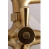 image:imageKingston Brass KS265SB Tub Wall Mount Clawfoot Tub Faucet with Hand Shower Brushed BrassBrushed Brass