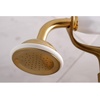 image:imageKingston Brass KS265SB Tub Wall Mount Clawfoot Tub Faucet with Hand Shower Brushed BrassBrushed Brass