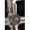 image:imageKingston Brass KS265SB Tub Wall Mount Clawfoot Tub Faucet with Hand Shower Brushed BrassBrushed Nickel