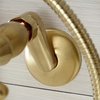 image:imageKingston Brass KS266MB Kingston Wall Mount Clawfoot Tub Faucet with Hand Shower Matte BlackBrushed Brass