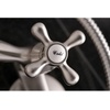 image:imageKingston Brass KS266MB Kingston Wall Mount Clawfoot Tub Faucet with Hand Shower Matte BlackBrushed Nickel