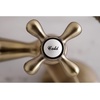 image:imageKingston Brass KS269ORB Vintage Wall Mount Clawfoot Tub Filler with Hand Shower Oil Rubbed Bronze  OilRubbed Bronze 913 x 75 x 6Antique Brass