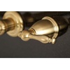 image:imageKingston Brass KS7026NL Naples TwoHandle 3Hole Wall Mount Roman Tub Faucet in Polished NickelBrushed Brass