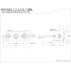 image:imageKingston Brass KS7026NL Naples TwoHandle 3Hole Wall Mount Roman Tub Faucet in Polished NickelMatte Black