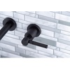 image:imageKingston Brass KS8020DKL Kaiser Roman Tub Faucet Matte Black 1463 x 10 x 306Matte Black