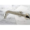 image:imageKingston Brass KS8020DKL Kaiser Roman Tub Faucet Matte Black 1463 x 10 x 306Matte Black