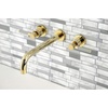 image:imageKingston Brass KS8020DKL Kaiser Roman Tub Faucet Matte Black 1463 x 10 x 306Polished Brass