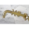 image:imageKingston Brass KS8025ZX Millennium TwoHandle Wall Mount Tub Faucet Oil Rubbed BronzeOil Rubbed Bronze