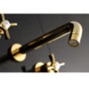 image:imageKingston Brass KS8025ZX Millennium TwoHandle Wall Mount Tub Faucet Oil Rubbed BronzeOil Rubbed Bronze