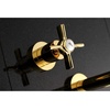image:imageKingston Brass KS8025ZX Millennium TwoHandle Wall Mount Tub Faucet Oil Rubbed BronzePolished Brass