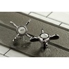 image:imageKingston Brass KS8027BEX Essex TwoHandle Wall Mount Tub Faucet Brushed BrassPolished Nickel