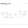 image:imageKingston Brass KS8027DL Concord Roman Tub Faucet Brushed Brass 275 x 8 x 10Brushed Brass