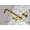 image:imageKingston Brass KS8027DL Concord Roman Tub Faucet Brushed Brass 275 x 8 x 10Brushed Brass