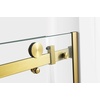 image:imageKingston Brass Prato SSD60768KL8 60 L x 76 H Left Handed Showe Door Brushed NickelBrushed Brass