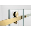 image:imageKingston Brass Prato SSD60768KL8 60 L x 76 H Left Handed Showe Door Brushed NickelBrushed Brass