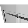 image:imageKingston Brass Prato SSD60768KL8 60 L x 76 H Left Handed Showe Door Brushed NickelMatte Black
