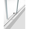 image:imageKingston Brass Prato SSD60768KL8 60 L x 76 H Left Handed Showe Door Brushed NickelPolished Chrome