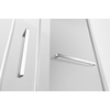 image:imageKingston Brass Prato SSD60768KL8 60 L x 76 H Left Handed Showe Door Brushed NickelPolished Chrome