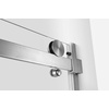image:imageKingston Brass Prato SSD60768KR0 60 L x 76 H Right Handed Showe Door Matte BlackBrushed Nickel