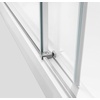 image:imageKingston Brass Prato SSD60768KR0 60 L x 76 H Right Handed Showe Door Matte BlackBrushed Nickel