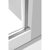 image:imageKingston Brass Prato SSD60768KR0 60 L x 76 H Right Handed Showe Door Matte BlackBrushed Nickel