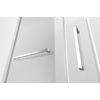 image:imageKingston Brass Prato SSD60768KR0 60 L x 76 H Right Handed Showe Door Matte BlackPolished Chrome