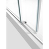 image:imageKingston Brass Prato SSD60768KR0 60 L x 76 H Right Handed Showe Door Matte BlackPolished Chrome