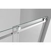 image:imageKingston Brass Prato SSD60768KR0 60 L x 76 H Right Handed Showe Door Matte BlackPolished Chrome