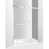 image:imageKingston Brass Prato SSD60768KR0 60 L x 76 H Right Handed Showe Door Matte BlackPolished Chrome