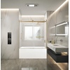 image:imageKingston SSD60608SL7 Toledo 60 W x 60 H Left Handed Tub Door Brushed BrassBrushed Brass