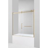 image:imageKingston SSD60608SL7 Toledo 60 W x 60 H Left Handed Tub Door Brushed BrassBrushed Brass