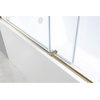image:imageKingston SSD60608SR0 Toledo 60 W x 60 H Right Handed Tub Door Matte BlackBrushed Brass