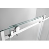 image:imageKingston SSD60608SR0 Toledo 60 W x 60 H Right Handed Tub Door Matte BlackPolished Chrome